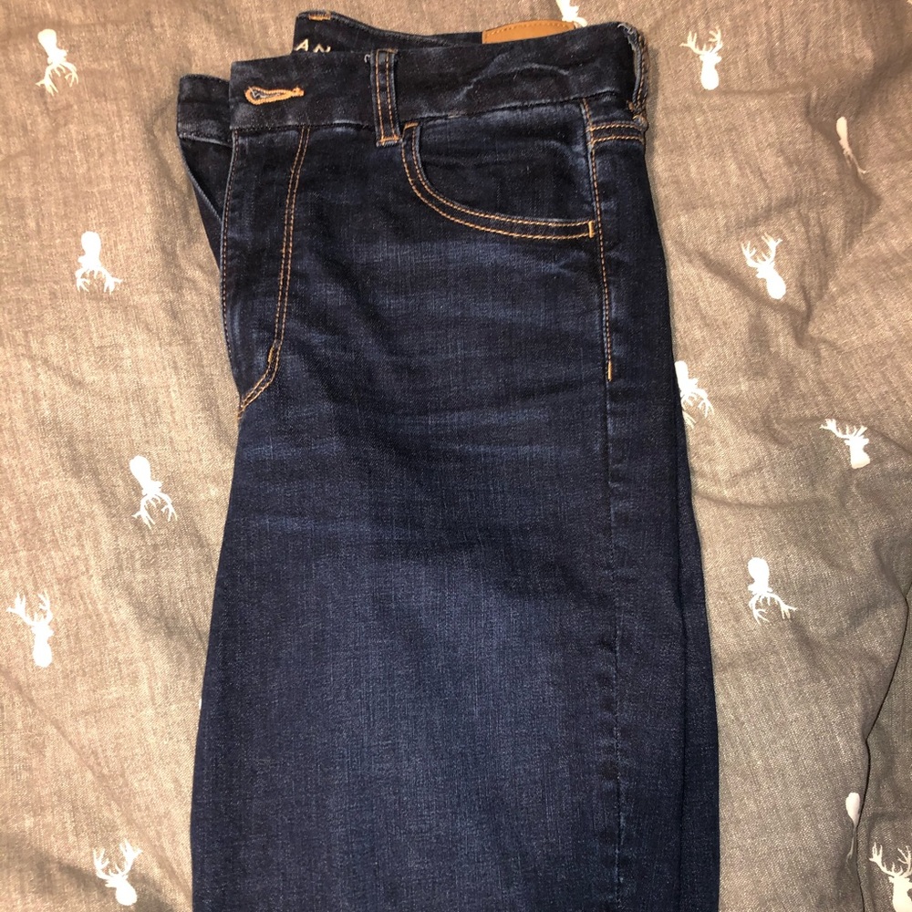 Curvy Super Hi-Rise Jeggings (Dark Wash) - Picture 2 of 5